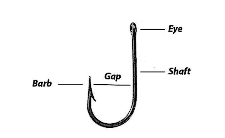 Fishing Hook Gap for Muskie