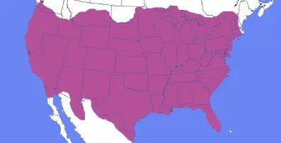 Bluegill Distribution Map