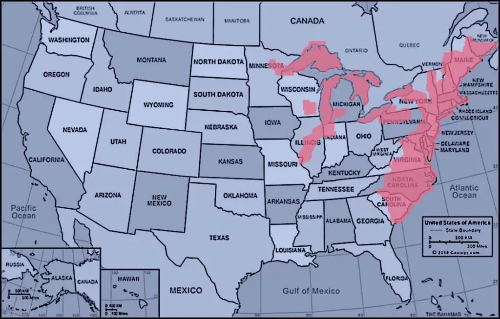 White Perch Map