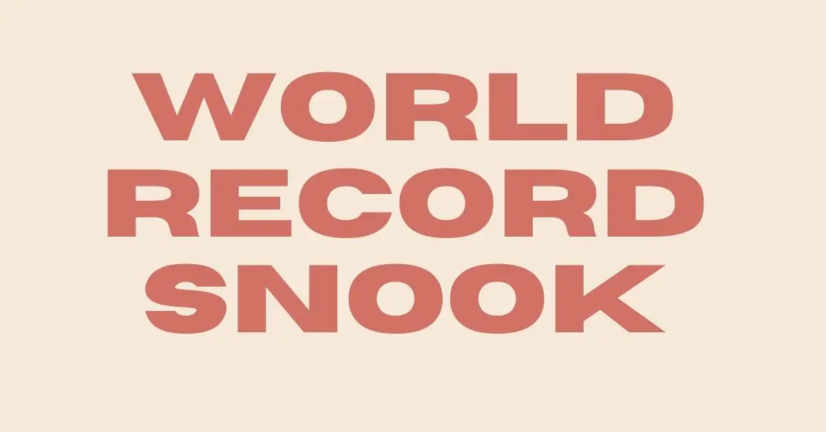 Record Snook
